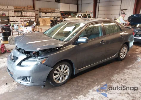 2010 Toyota Corolla S/Le/Xle from USA, damaged, VIN 2T1BU4EE9AC342837